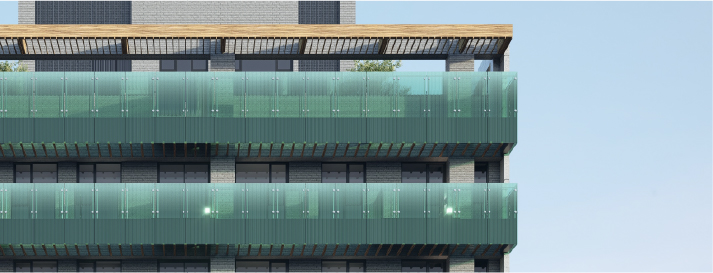 綠意漸層，與環境共生的立面美學