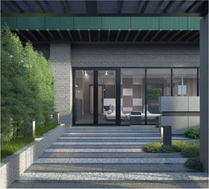 精巧而富有層次的路徑轉折