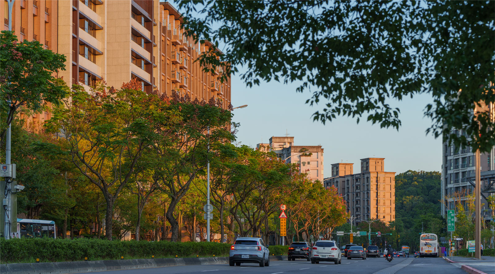 民權大道，內湖核心軸線